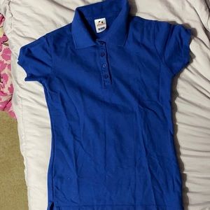 Royal Blue School Short